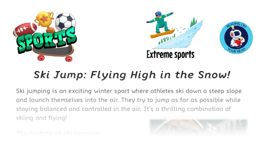 Ski Jump - condensed version
