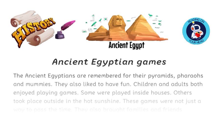 Ancient Egyptian games