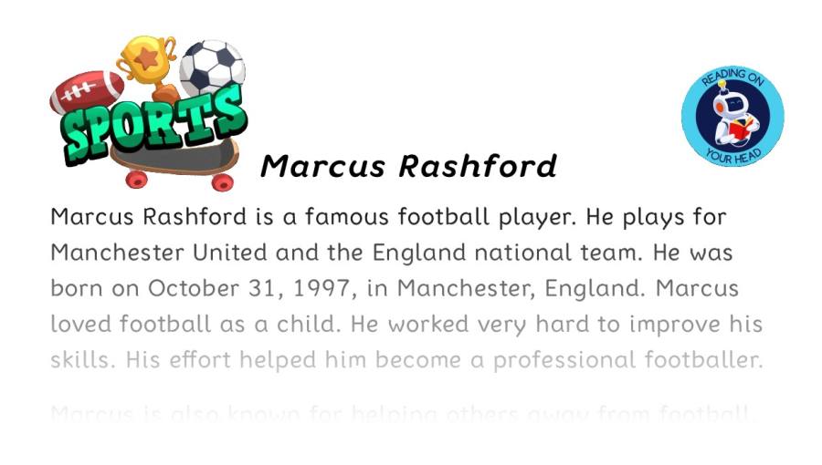 Marcus Rashford - condensed version