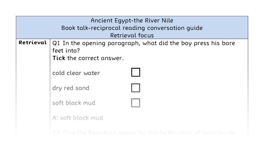 Reciprocal - retrieval - Ancient Egypt-the River Nile