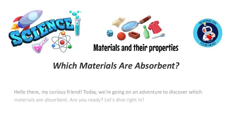 Which Materials Are Absorbent