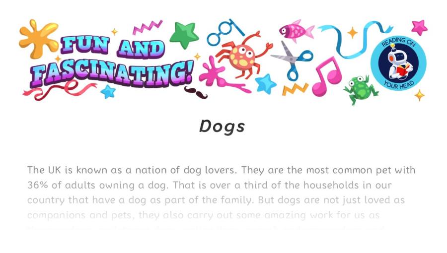 Dogs UKS2