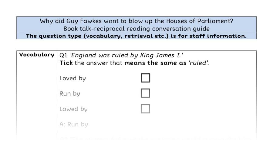 Reciprocal - VRSIPE - why Guy Fawkes wanted to blow up Parliament