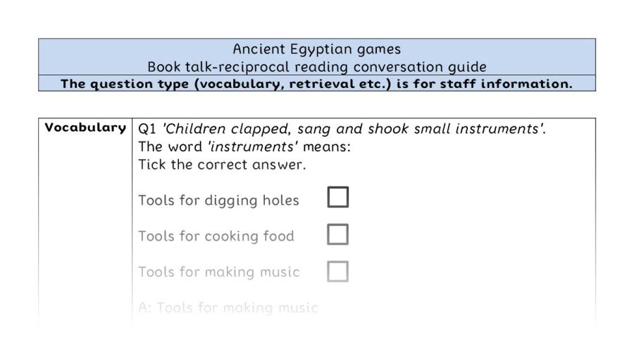 Reciprocal reading - VRSIPE - Ancient Egyptian games