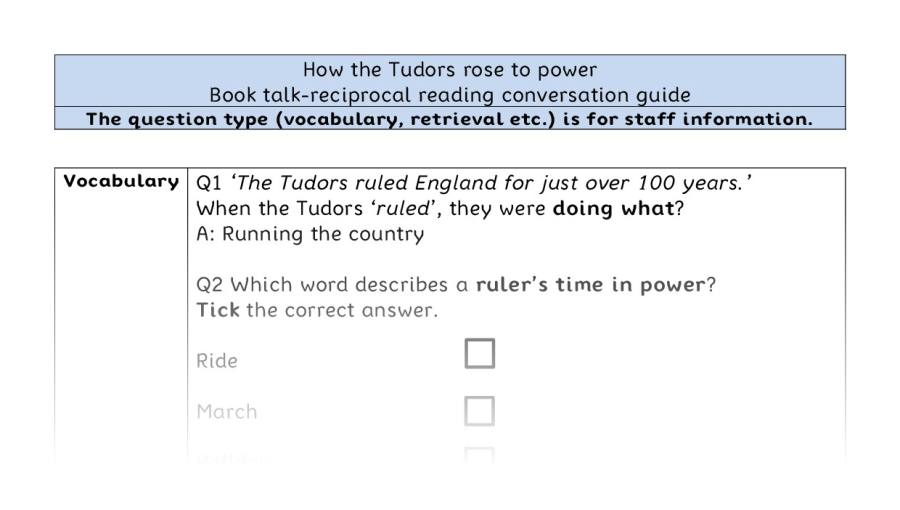 Reciprocal - VRSIPE - How the Tudors rose to power