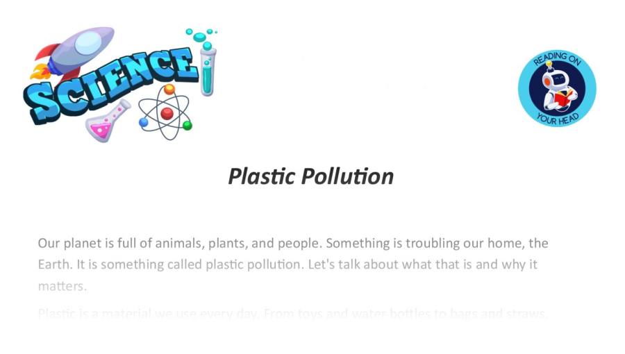 Plastic Pollution Y3
