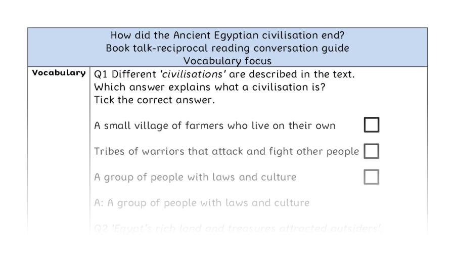 Reciprocal-vocabulary-How did the Ancient Egyptian civilisation end